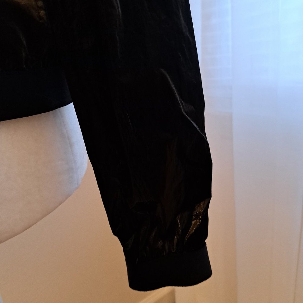 Bcbgeneration Black Nylon Jacket With Mesh Detail… - image 6